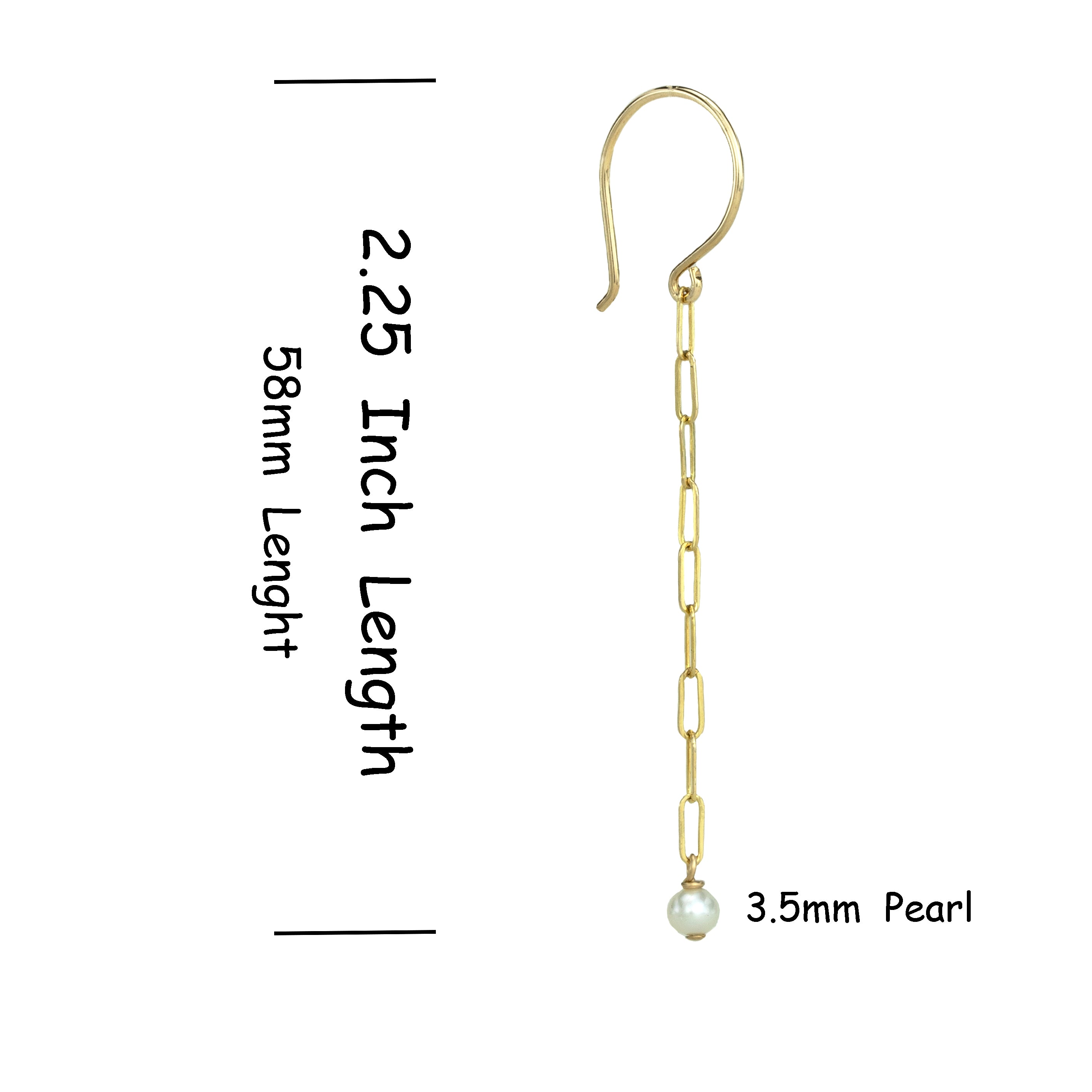 Hannah Pearl Drop Earrings