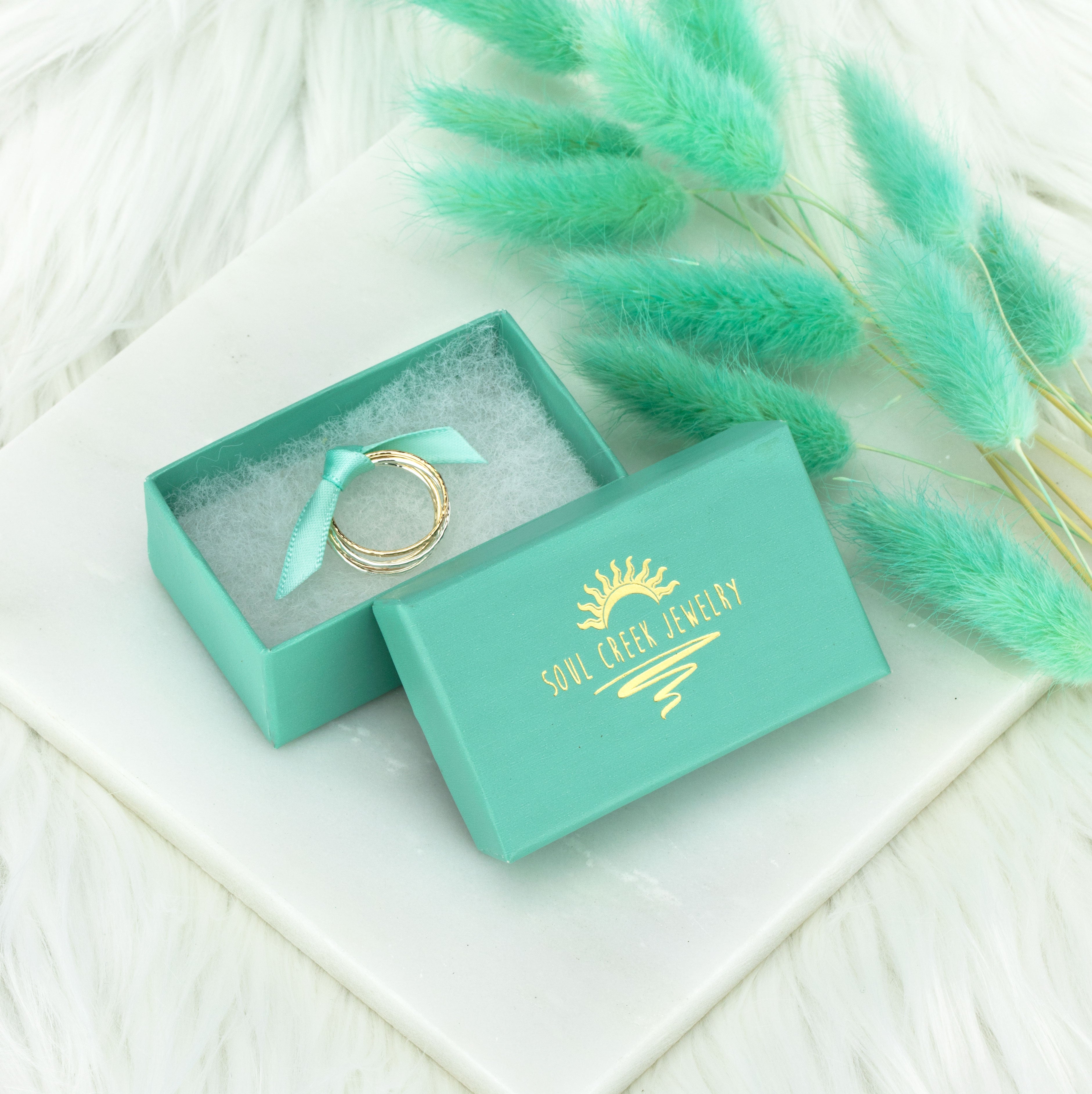 Classic Gold and Silver Two Toned Stack Ring